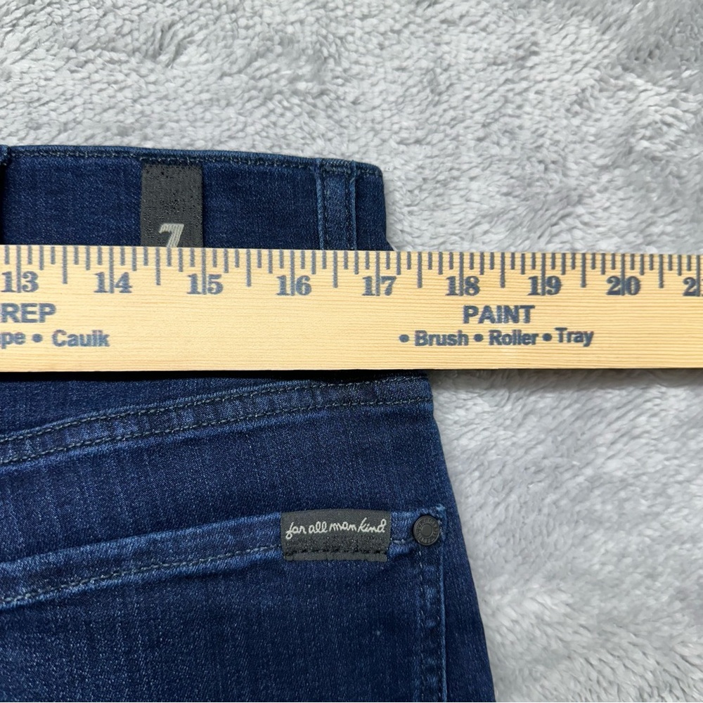7 For All Mankind Luxe Performance Plus Slimmy Jeans Size 36 Slim Straight - Picture 8 of 11